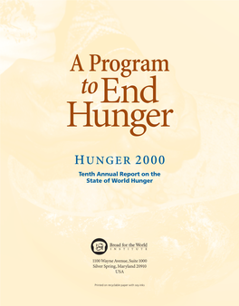 Hunger Report 2000