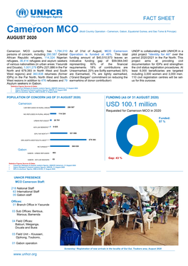 2008UNHCR Cameroon Factsheet