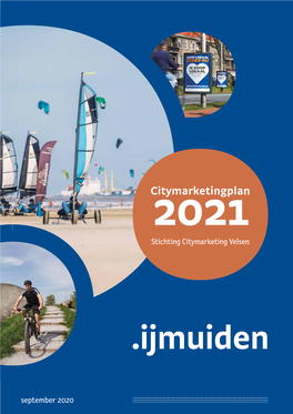 Citymarketingplan 2021 Inhoudsopgave