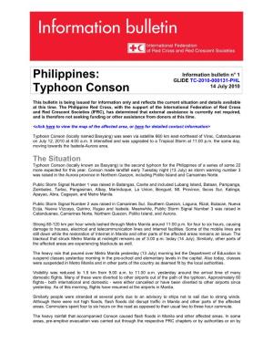 Typhoon Conson