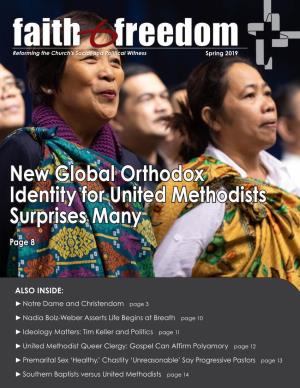 New Global Orthodox Identity for United Methodists Surprises Many