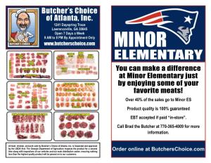 Butcher's Choice School Fundraiser
