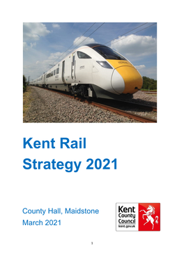 Kent Rail Strategy 2021