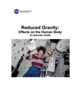 Reduced Gravity: Effects on the Human Body an Educator Guide