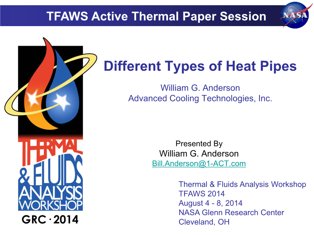 Different Types of Heat Pipes