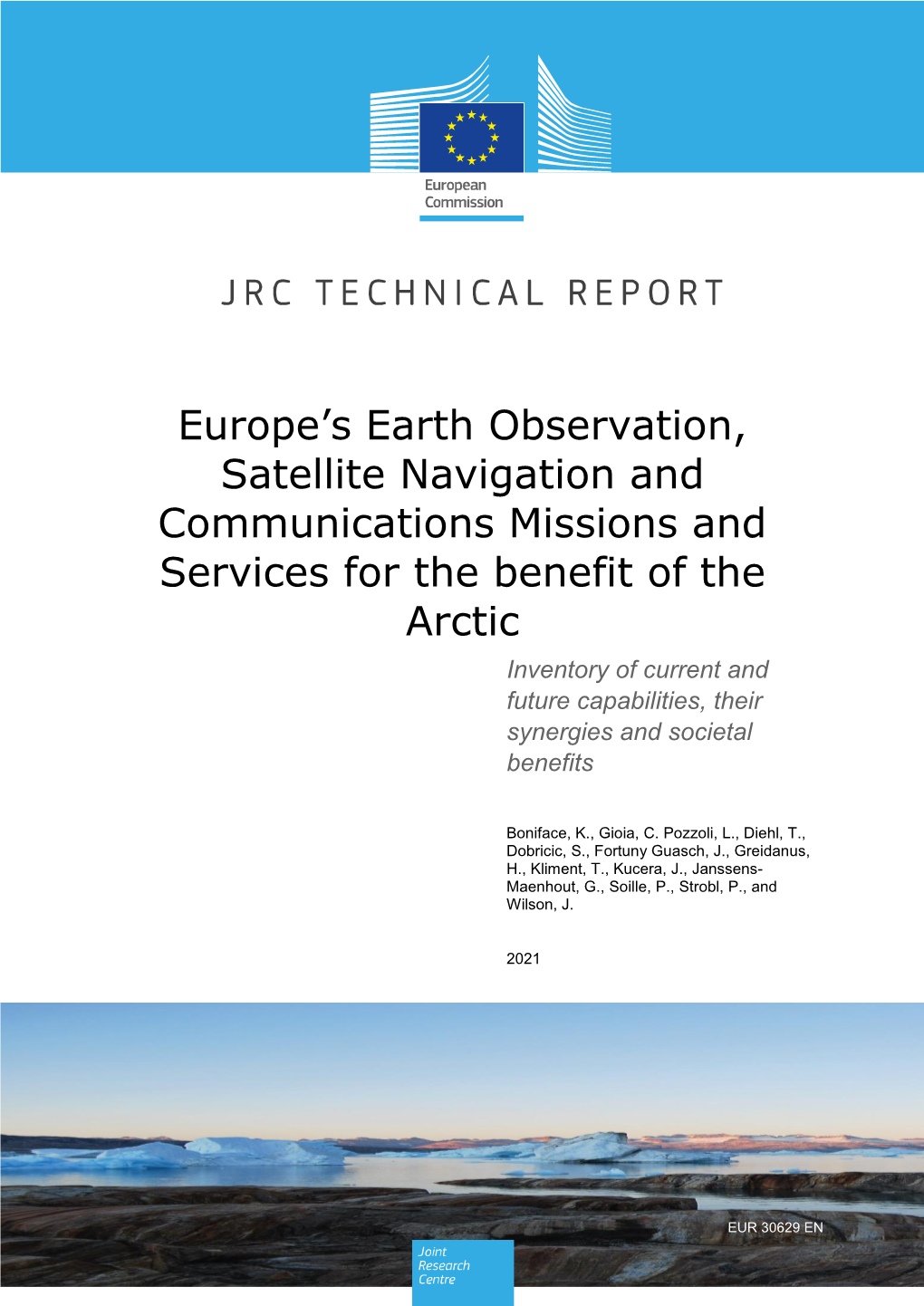 Europe's Earth Observation, Satellite Navigation and Communications