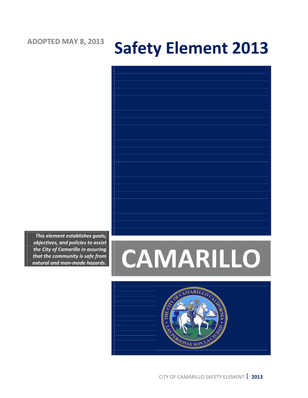 Safety Element 2013