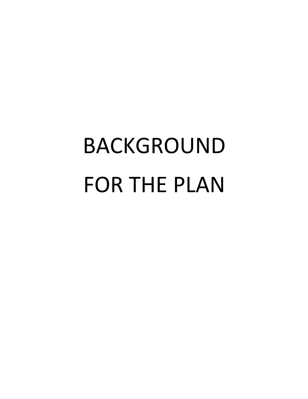 BACKGROUND for the PLAN Fleetwood Borough – Maidencreek Township – Richmond Township Joint Comprehensive Plan Background Report