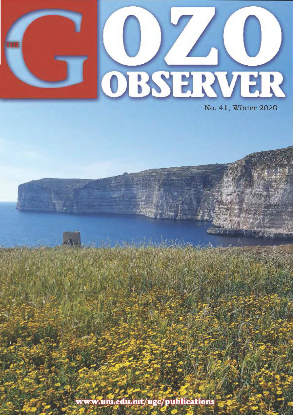 The Gozo Observer : Issue 41 : Winter 2020