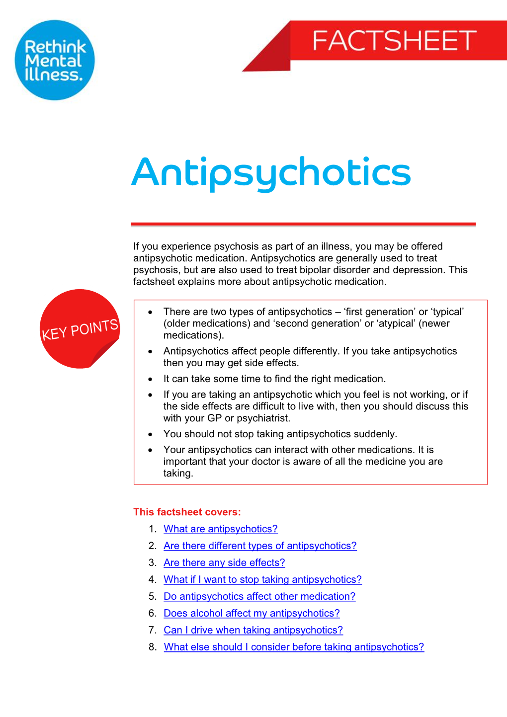 Antipsychotics