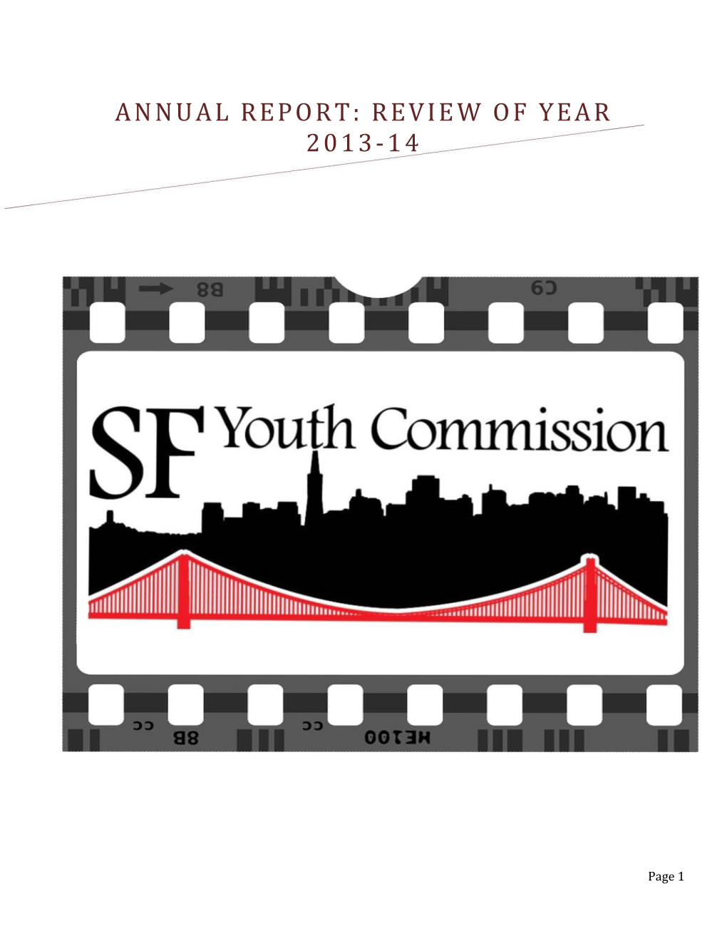 Youth Commission Policy & Budget Priorities