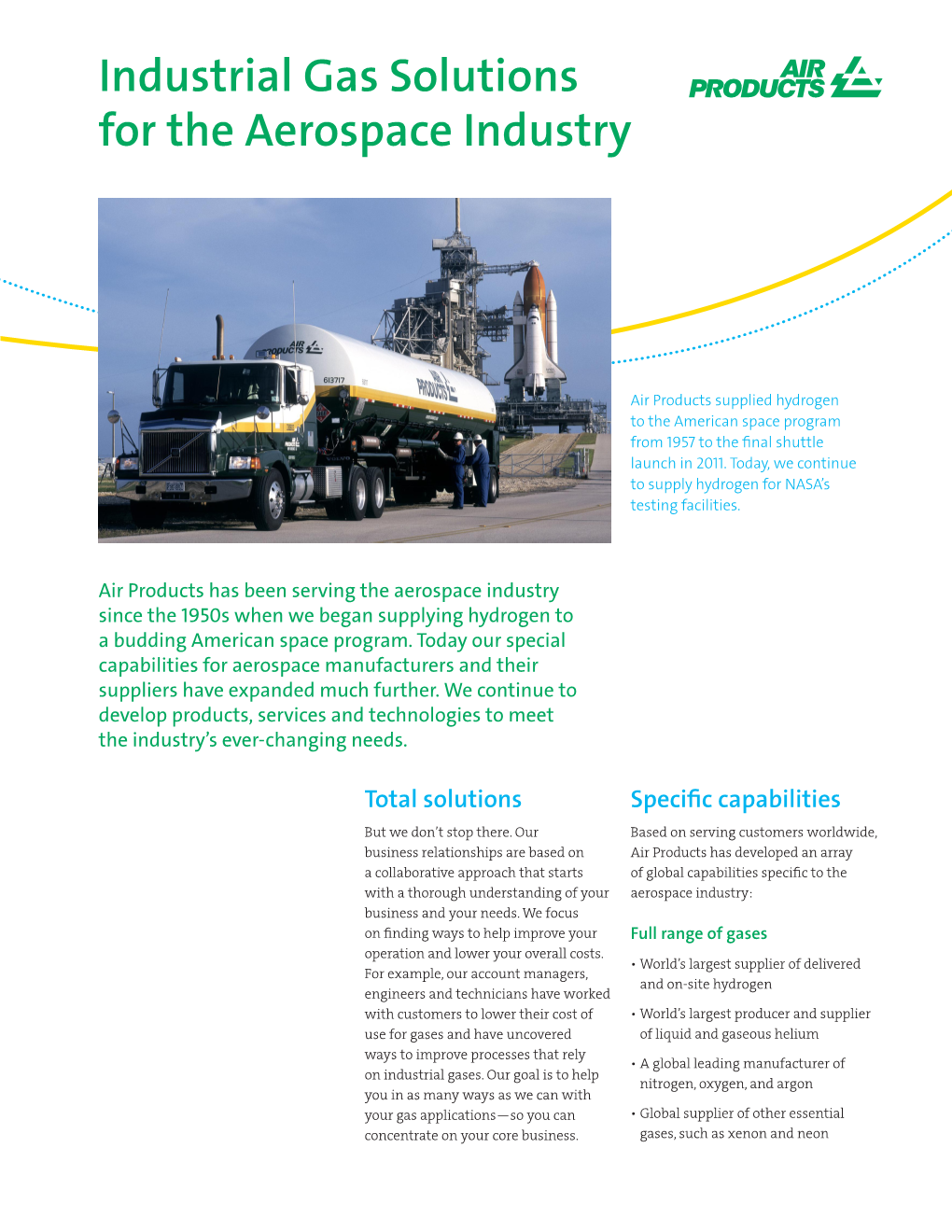 Industrial Gas Solutions for the Aerospace Industry