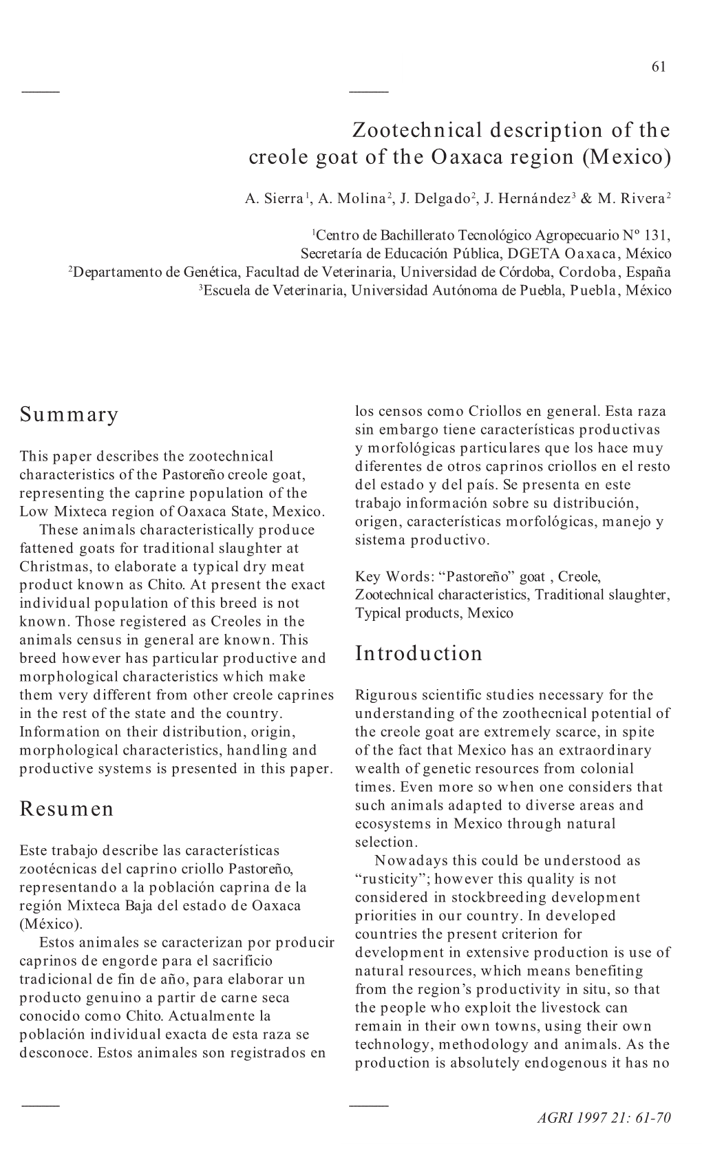 Animal Genetic Resources Information Bulletin