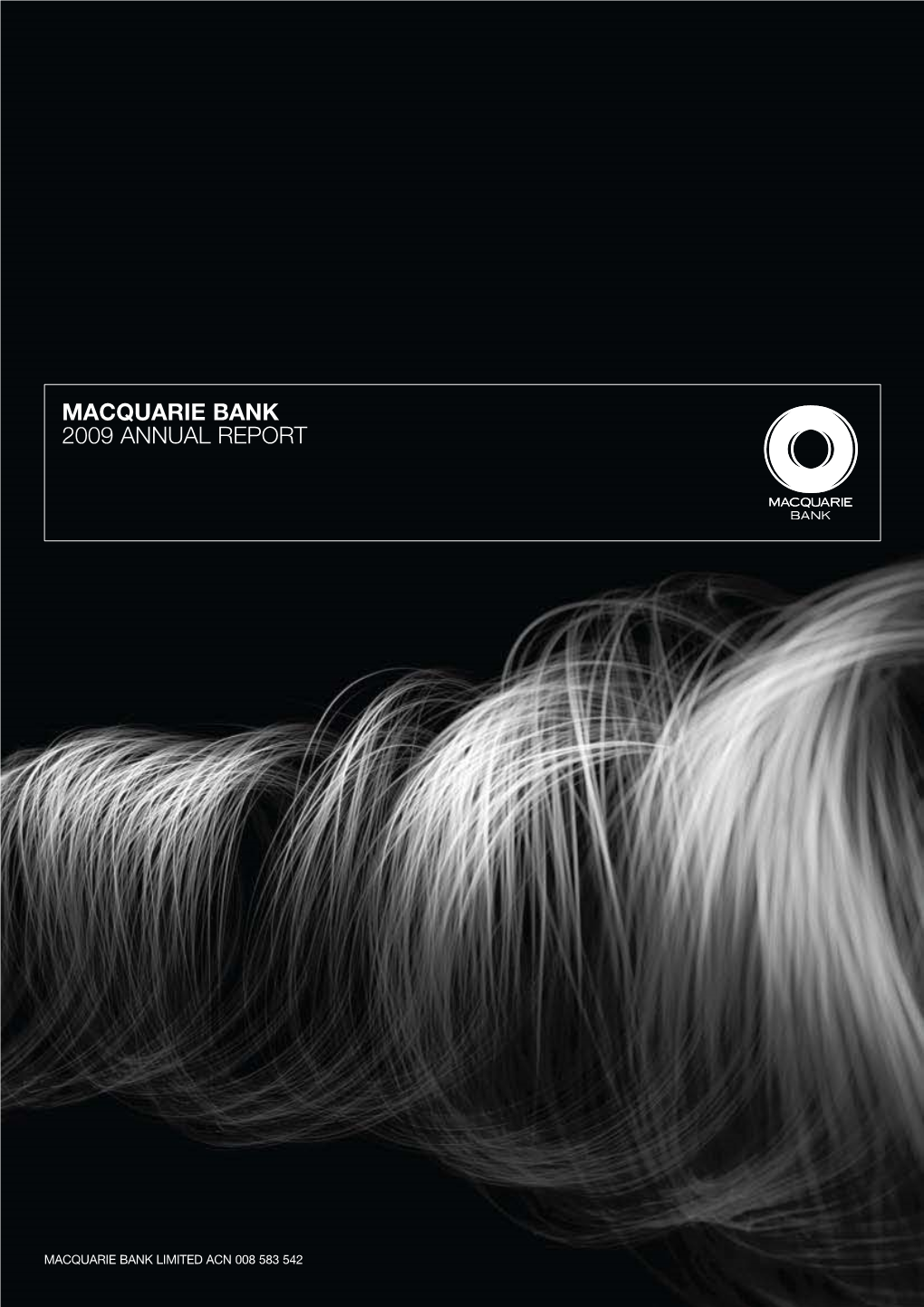 MACQUARIE Bank 2009 Annual Report