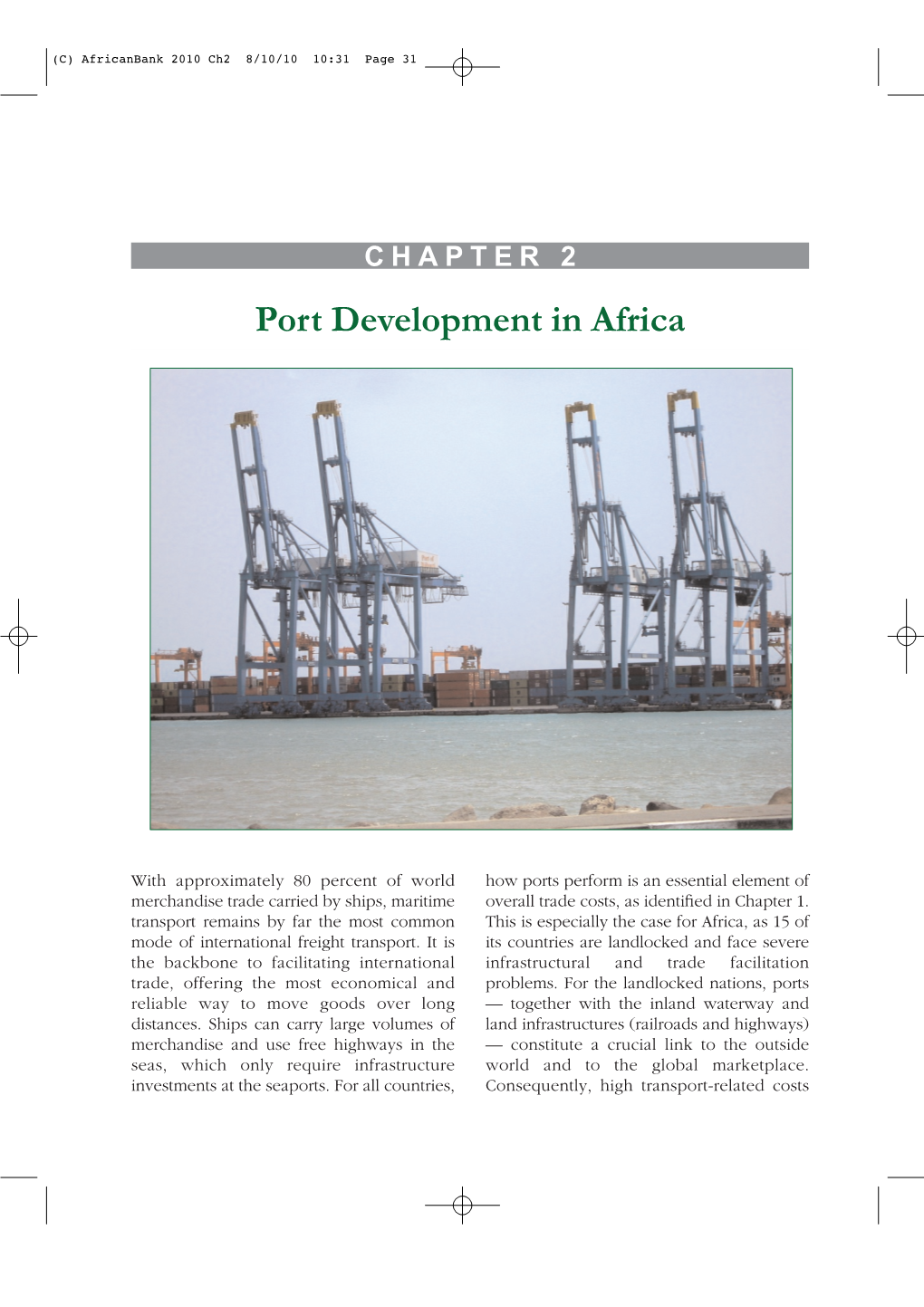 Port Development in Africa