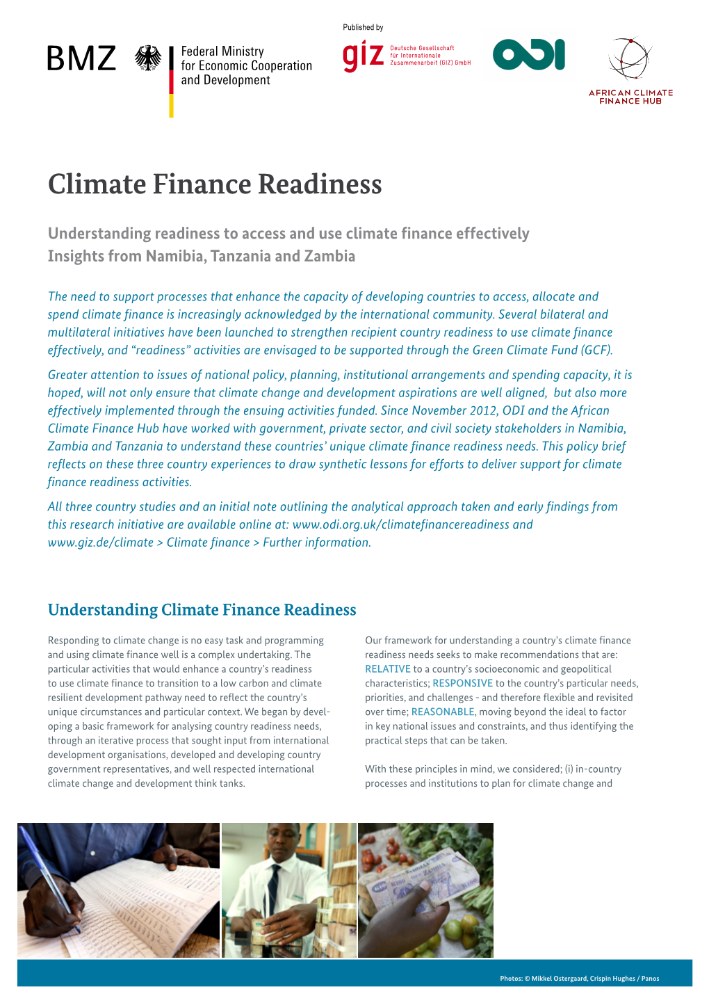 Climate Finance Readiness