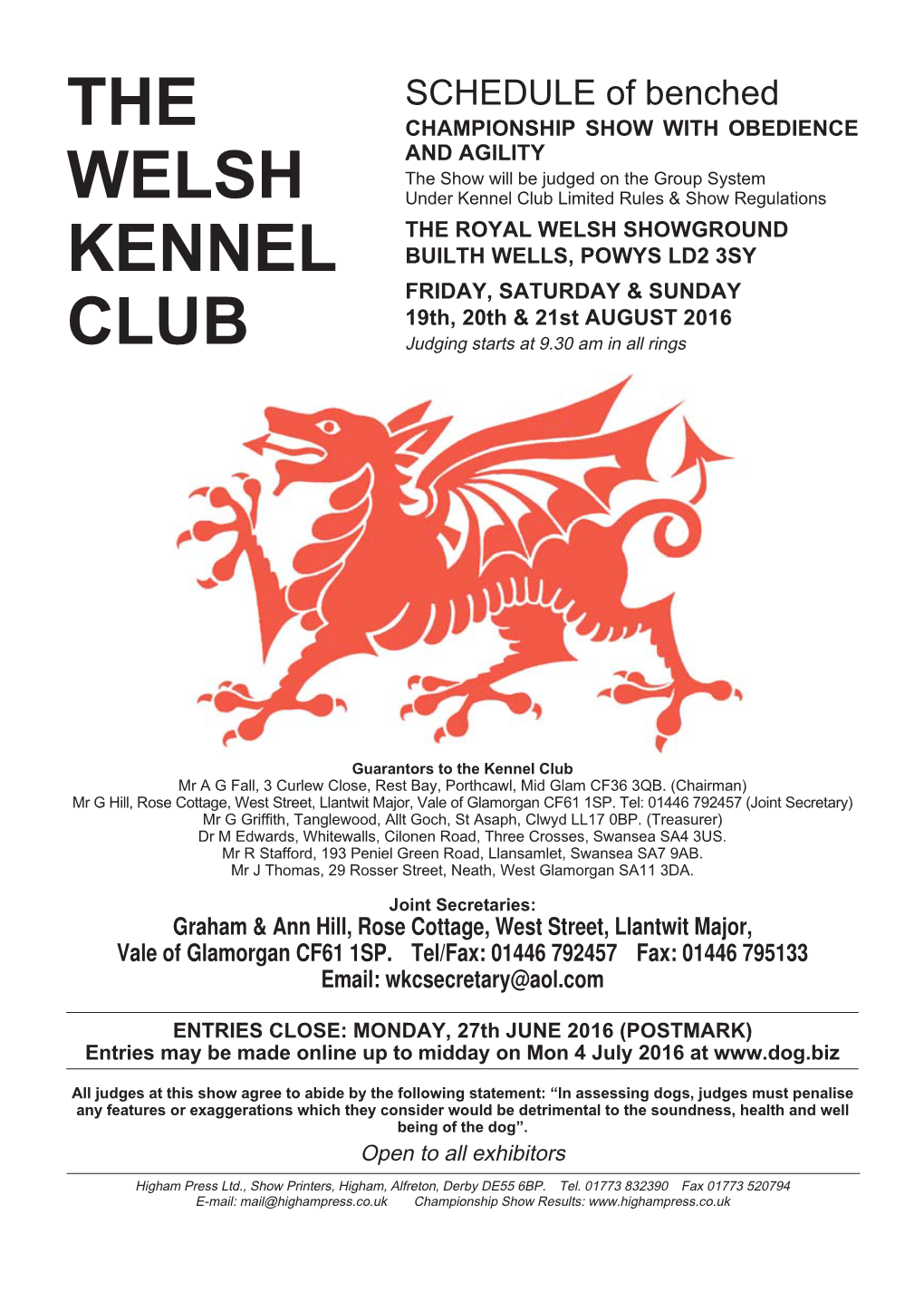 The Welsh Kennel Club