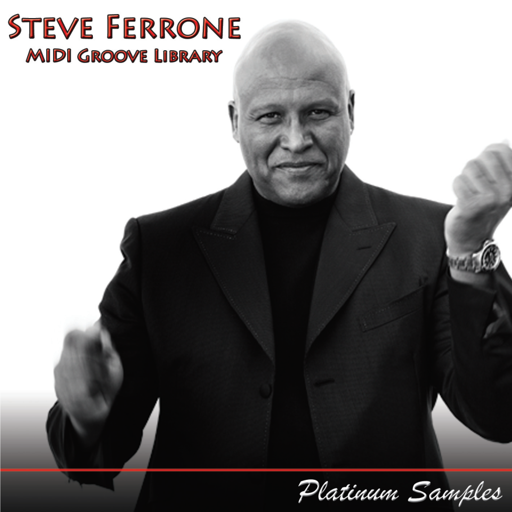 Steve Ferrone MIDI Groove Library Manual.Pdf