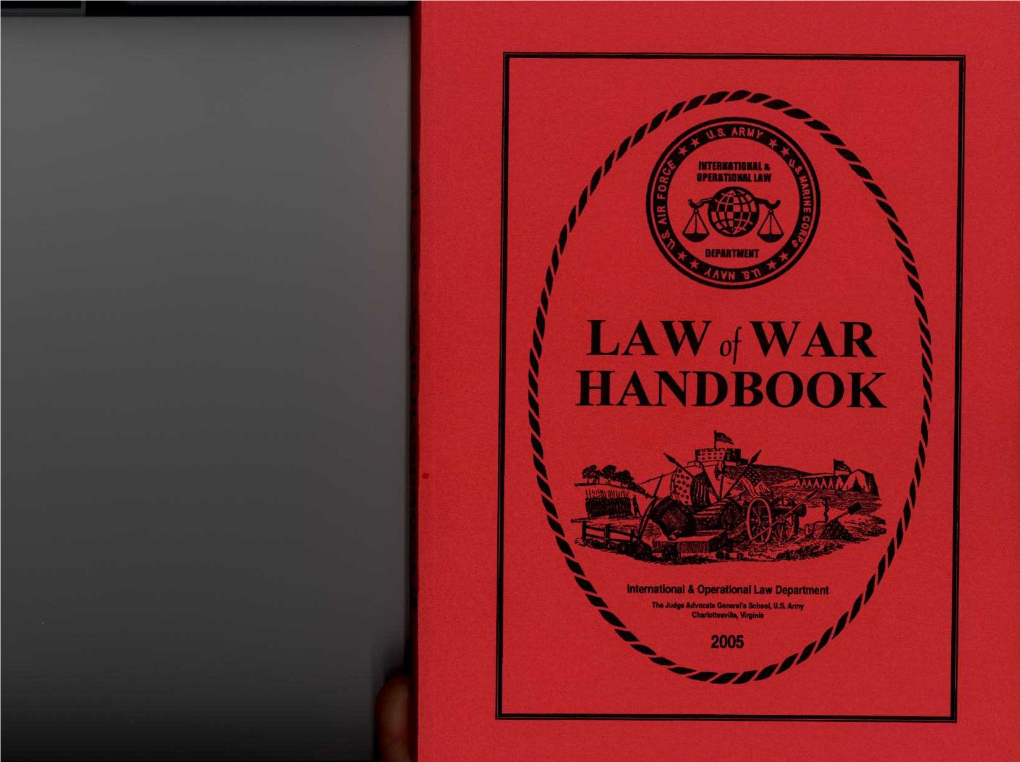 Law of War Handbook 2005