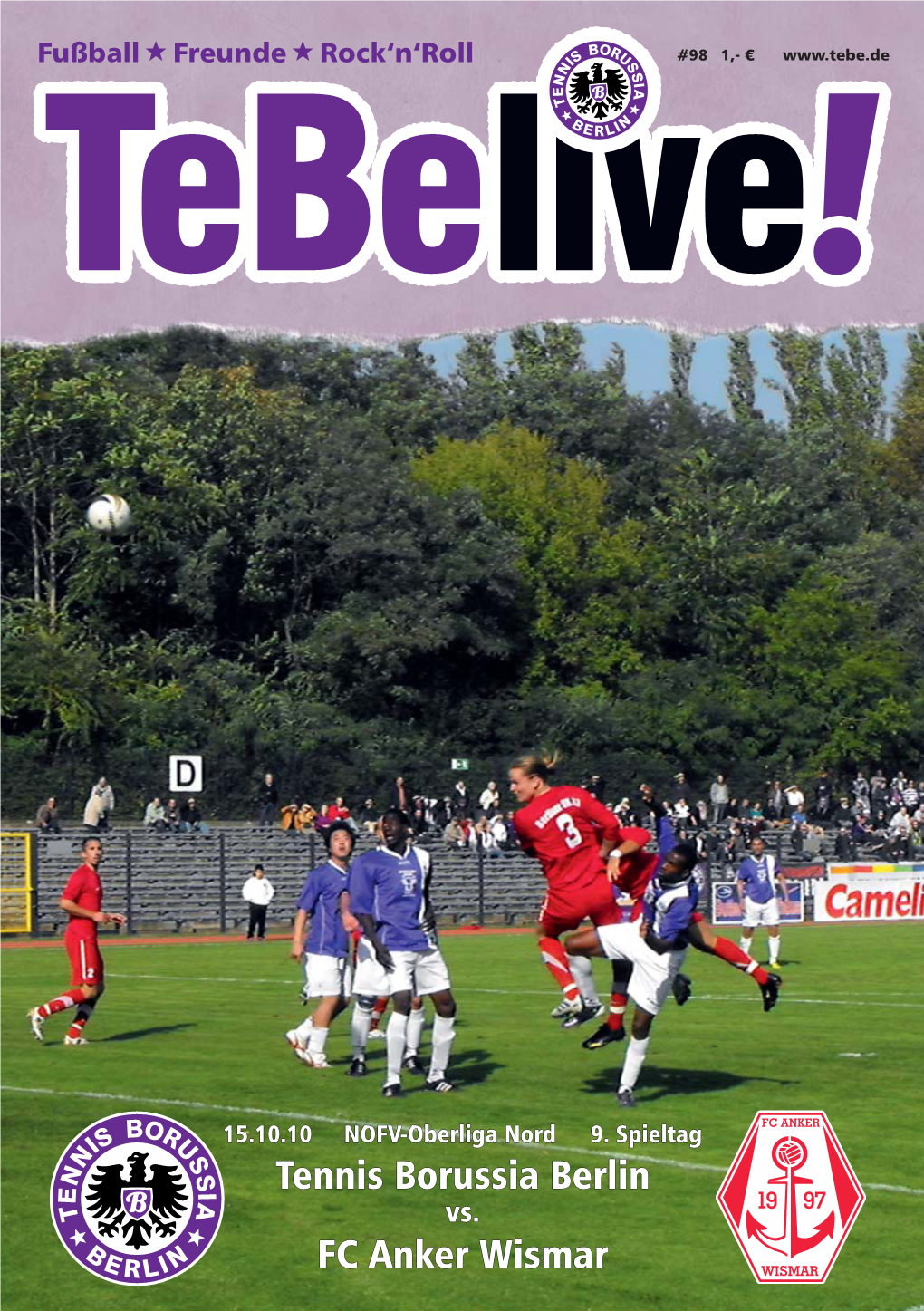 Tennis Borussia Berlin FC Anker Wismar