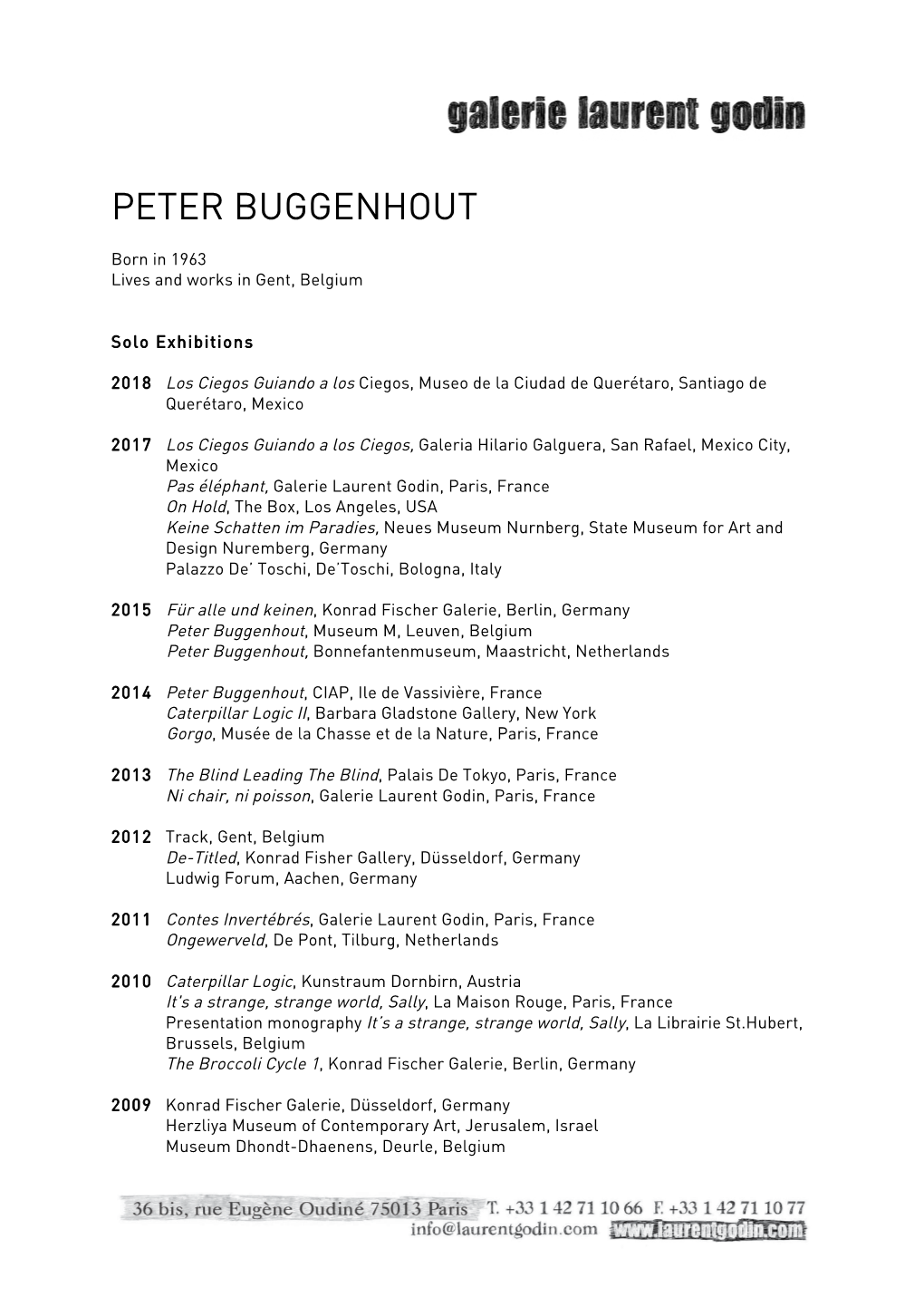 Peter Buggenhout