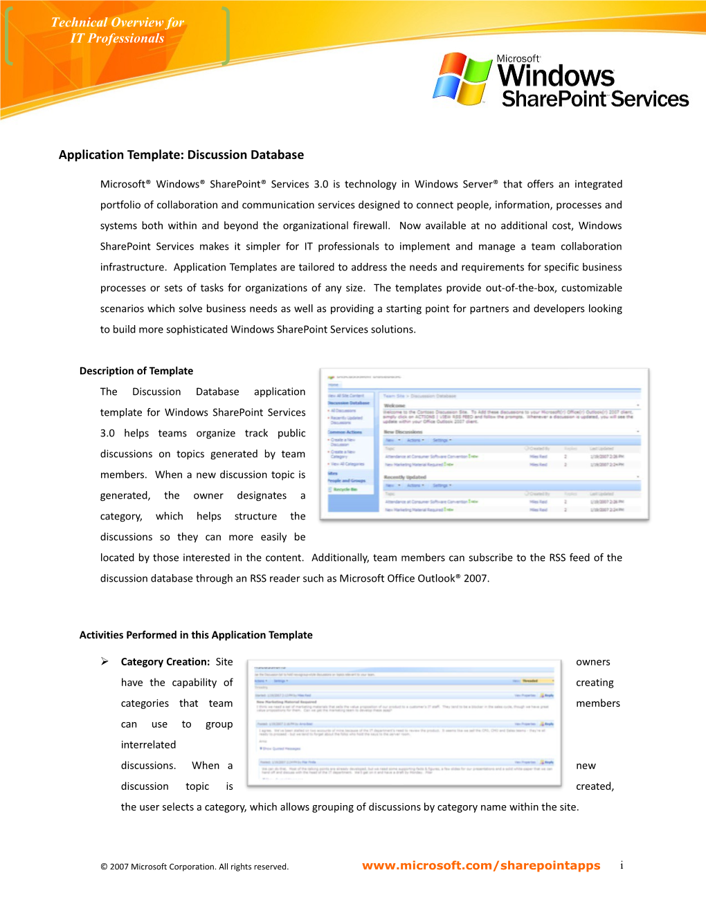 Technical Overview for IT Professionals s1