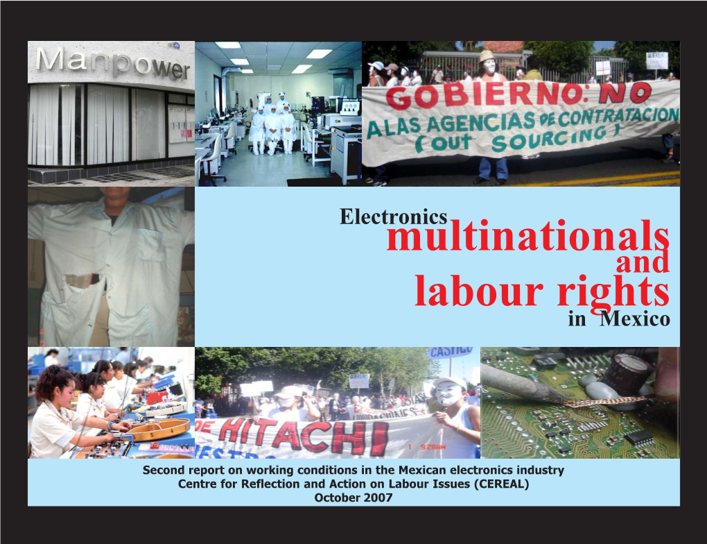 Electronics, Multinationals and Labour Rights in Mexico.Pdf