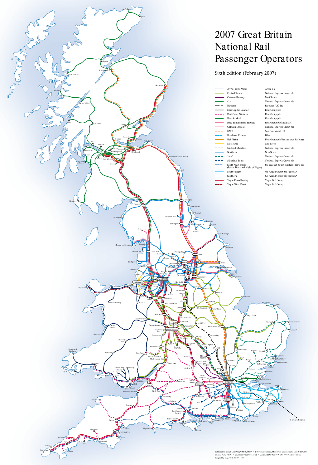 2007 Great Britain National Rail Passenger Operators Dingwall