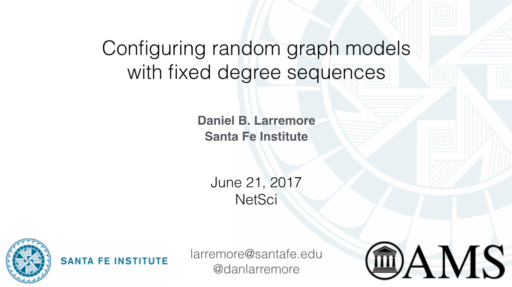 15 Netsci Configuration Model.Key