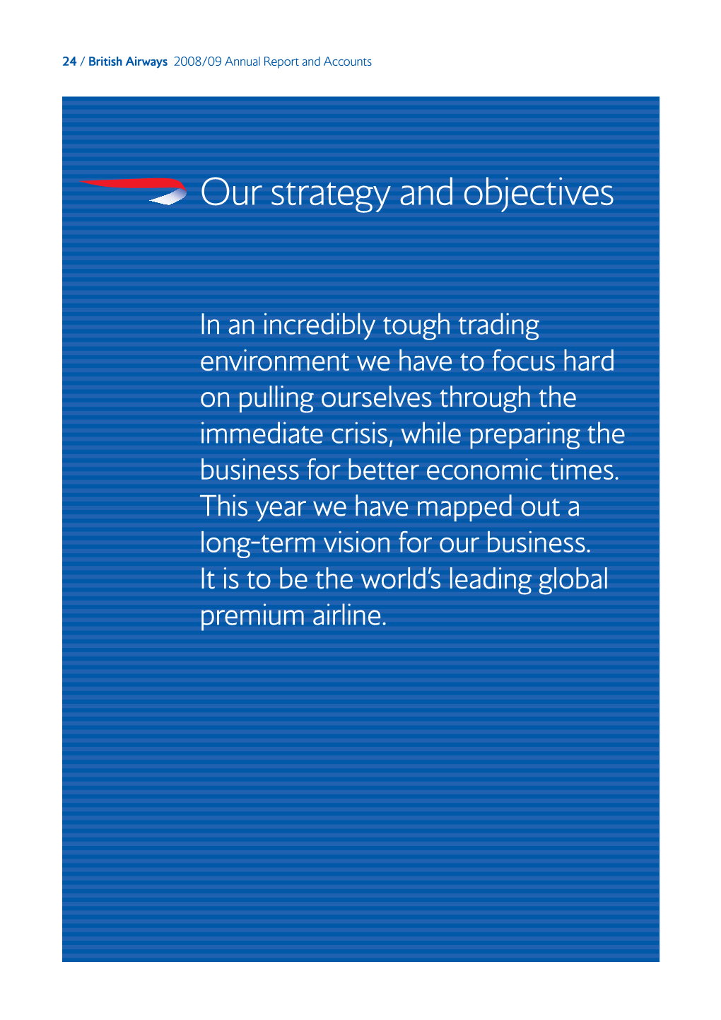 Our Strategy and Objectives