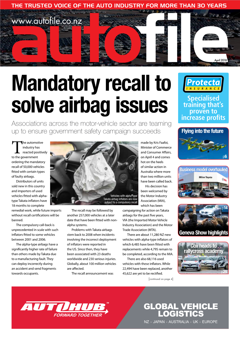 Mandatory Recall to Solve Airbag Issues Specialised