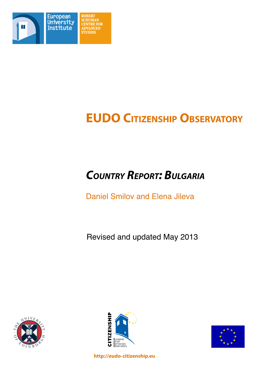 Bulgaria Citizenship Report May 25 2013