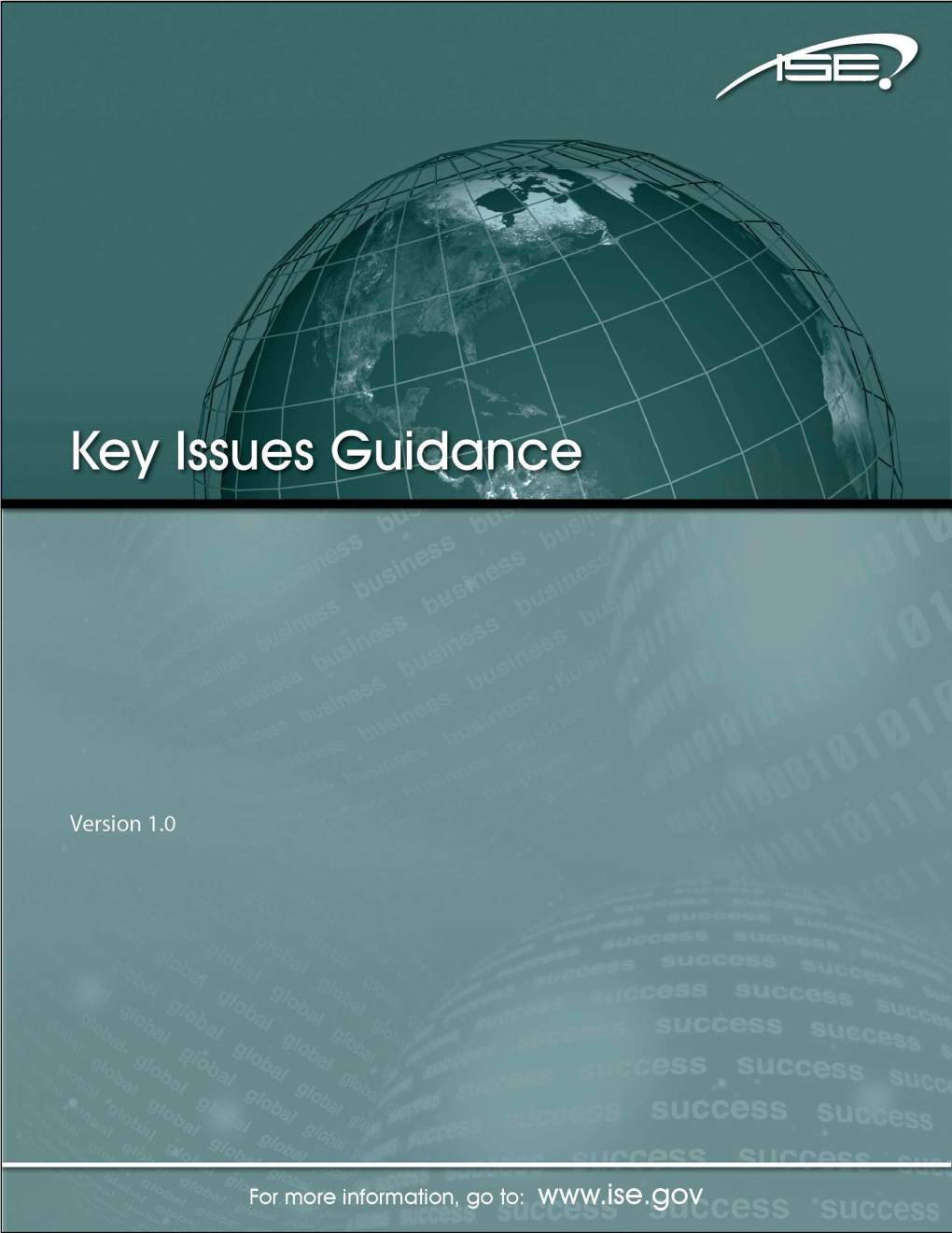 Key Issues Guidance