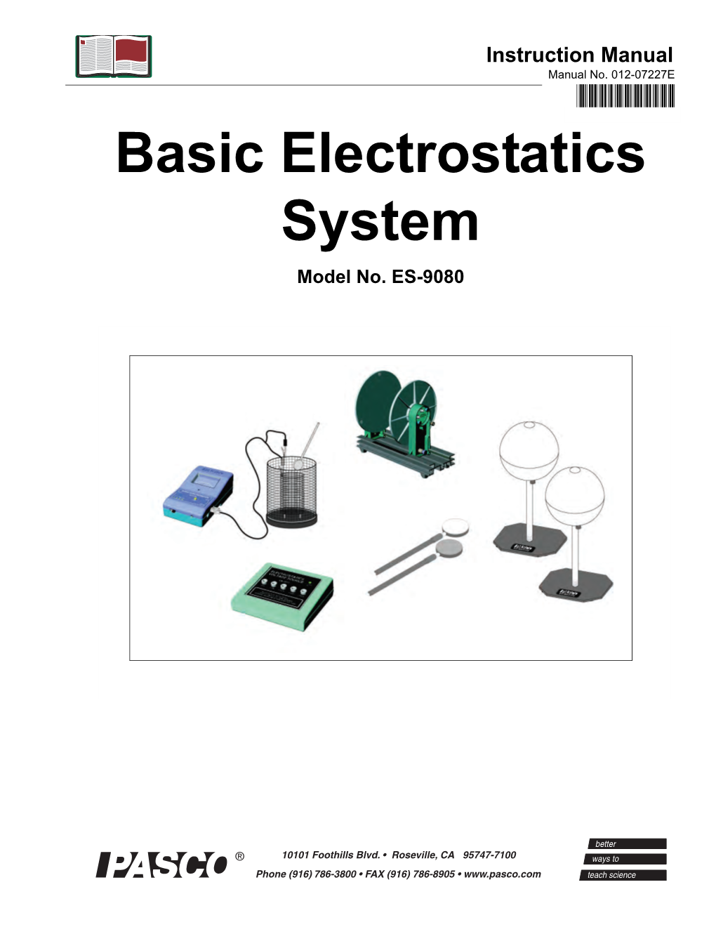 Basic Electrostatics System Model No