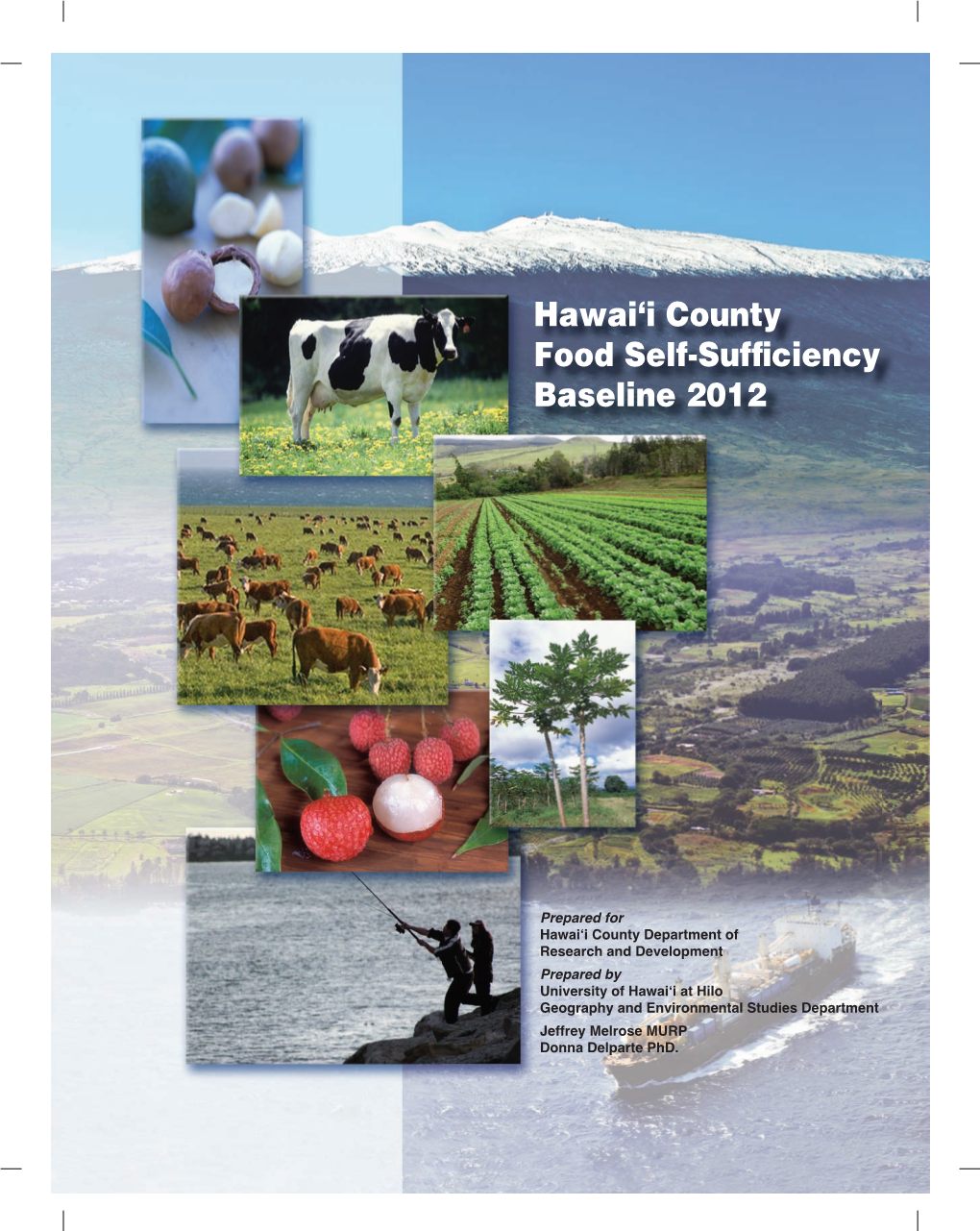 Hawaii County Food Self-Sufficiency Baseline 2012
