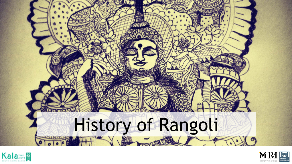 History of Rangoli Rangoli at Diwali