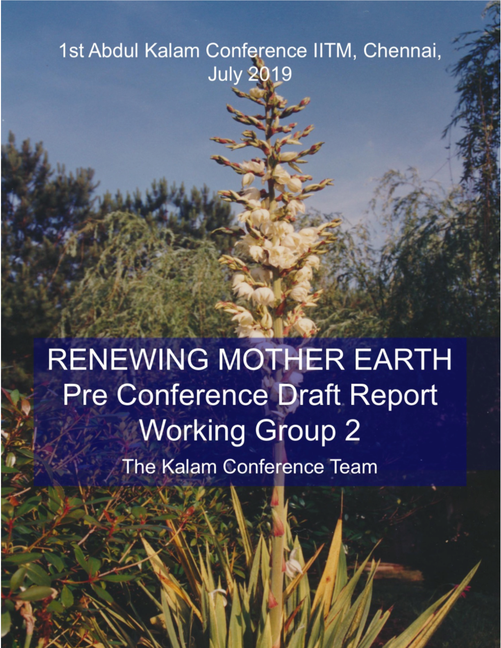WG2:Renewing Mother Earth