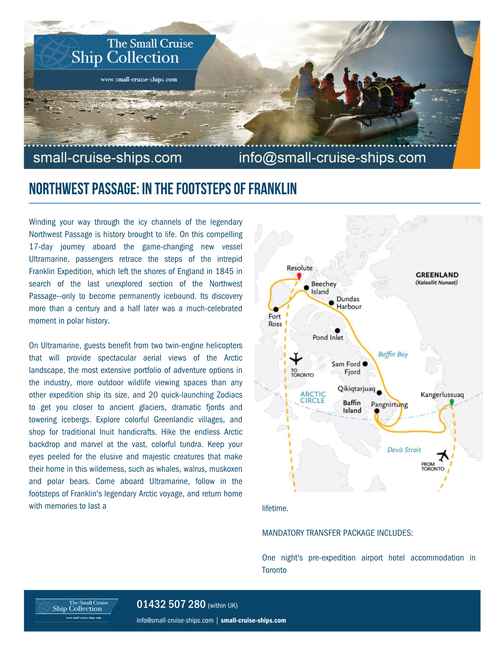 Northwest Passage: in the Footsteps of Franklin