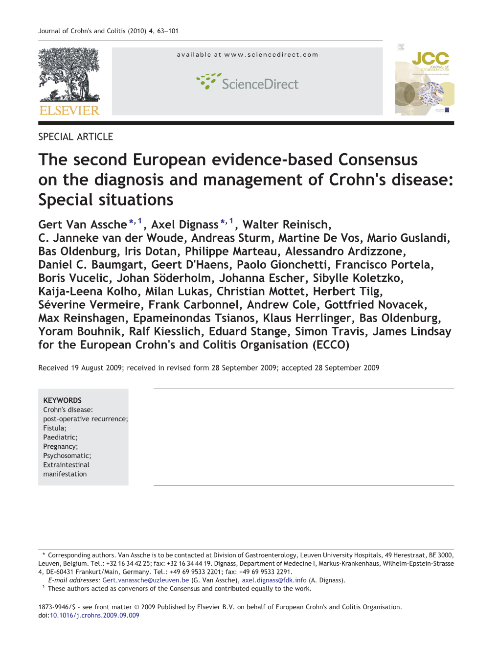 Pdf) for National There Are a Number of Uncontrolled Observational Reports Health Authorities to Develop Context Specific and Reliable on the Use of CAM in IBD