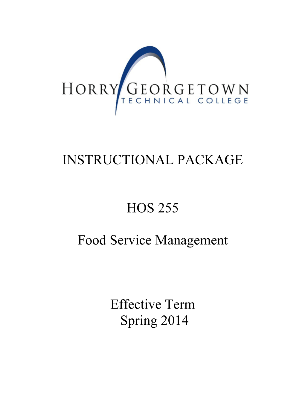 Instructional Package s1