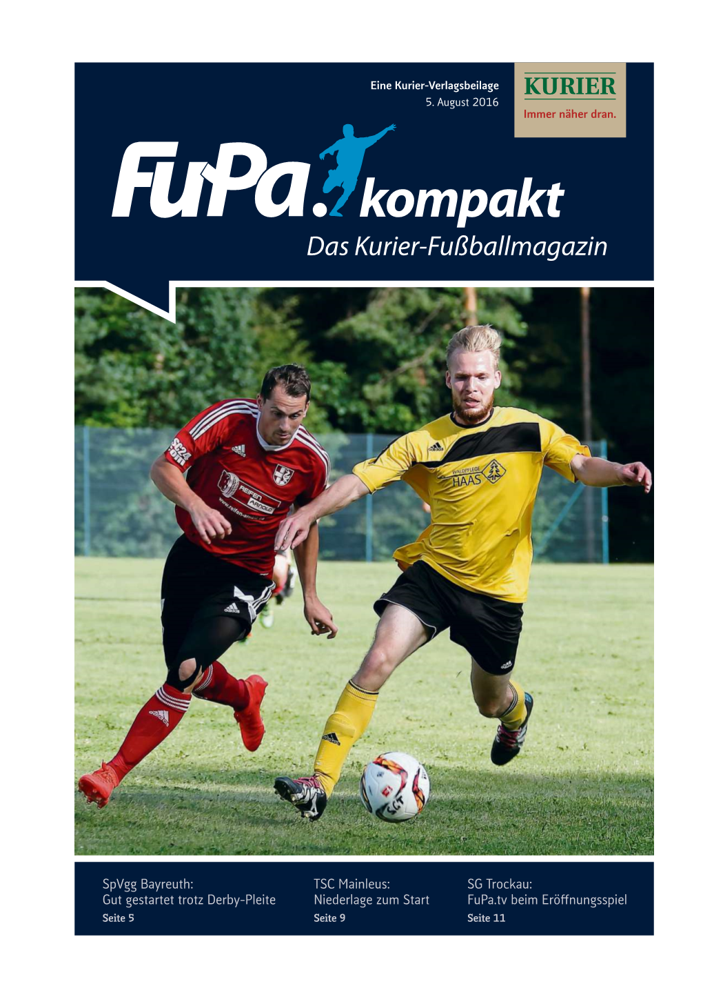 Das Kurier-Fußballmagazin 3 Aus Dem Inhalt