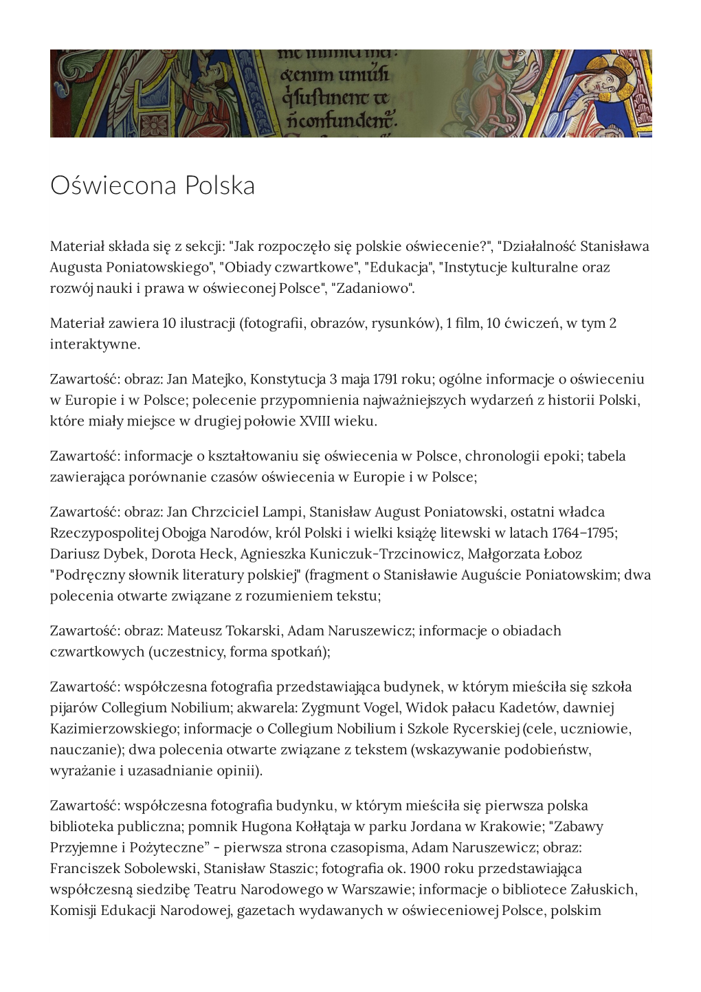 Oświecona Polska