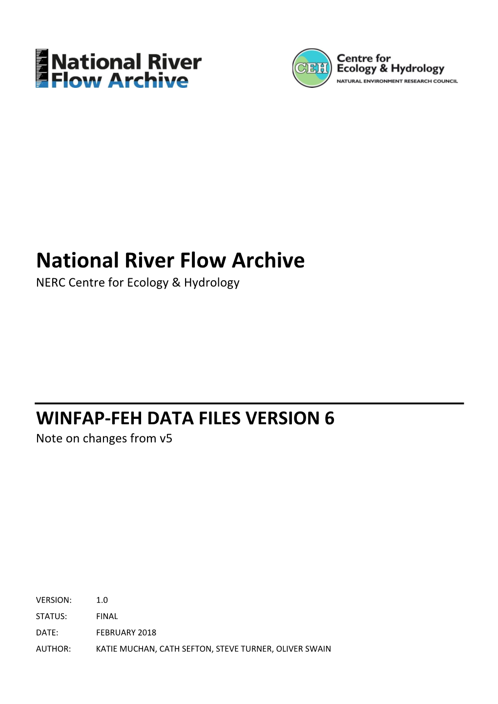 NRFA Peak Flow Dataset