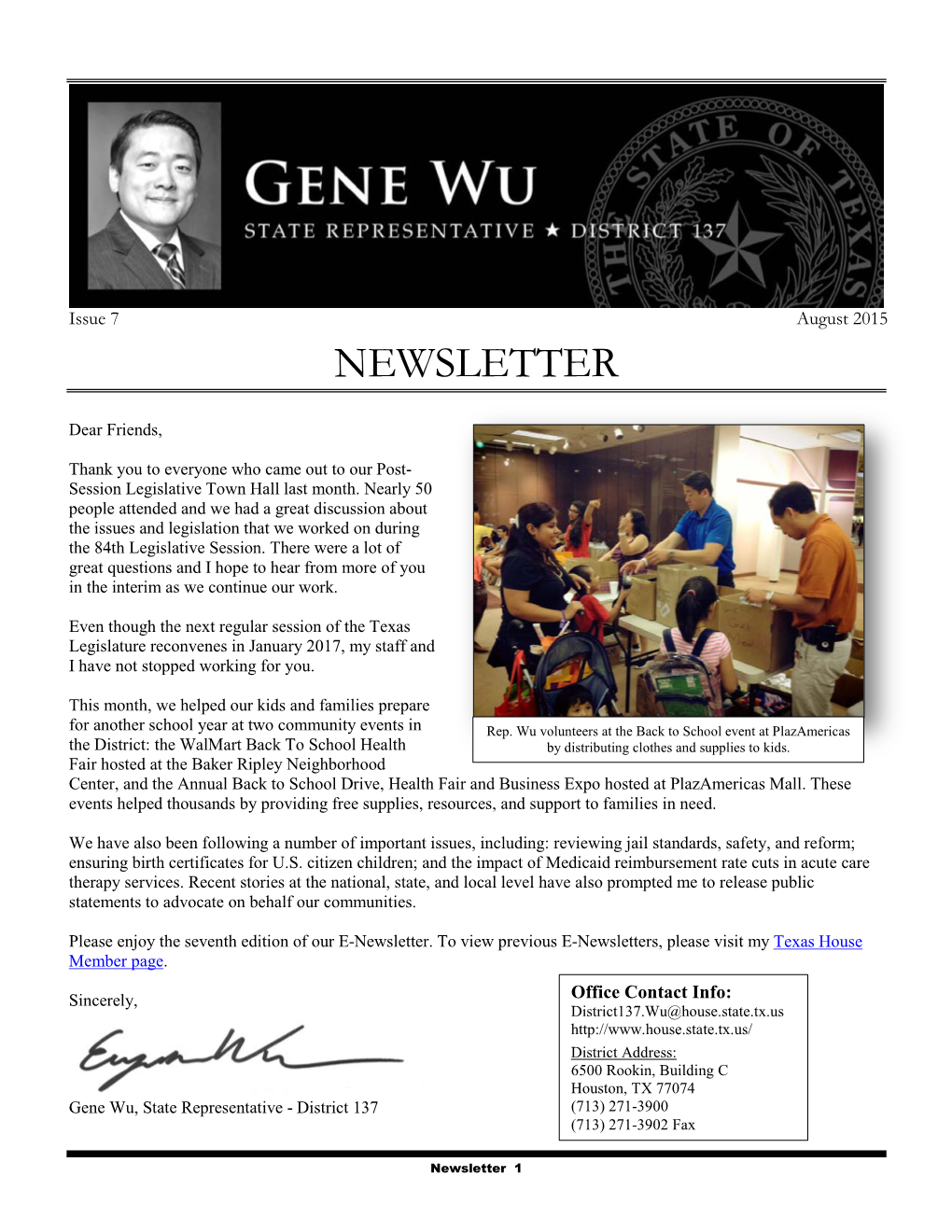 2015 Newsletter 08.28.15.Pdf