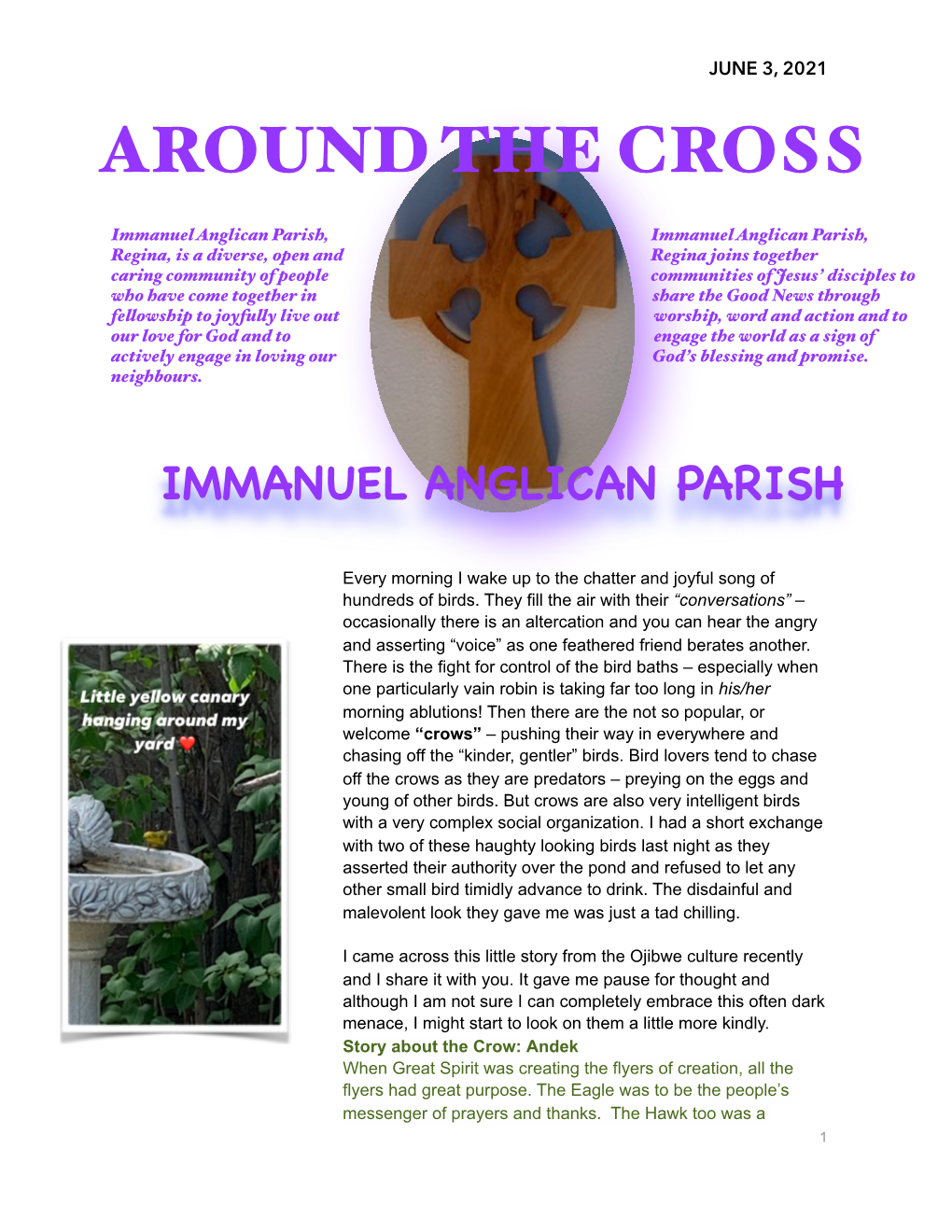 AROUND the CROSS June 3, 2021