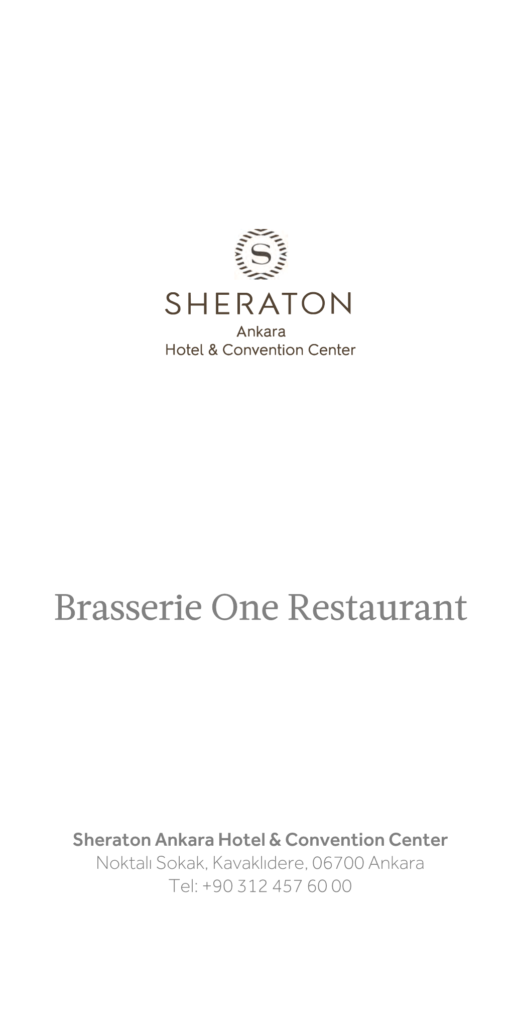 Brasserie One Restaurant