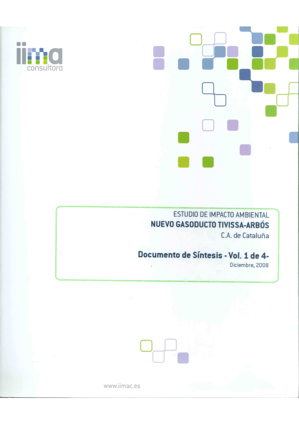 Documento De Síntesis 2 Estudio De Impacto Ambiental 3 Anejos 4 Planos Documento De Síntesis