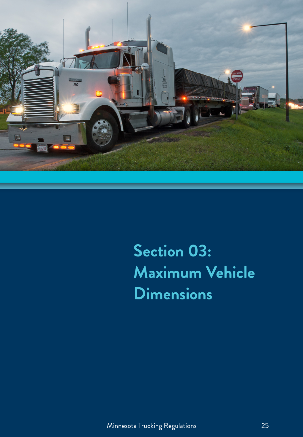 Section 03: Maximum Vehicle Dimensions