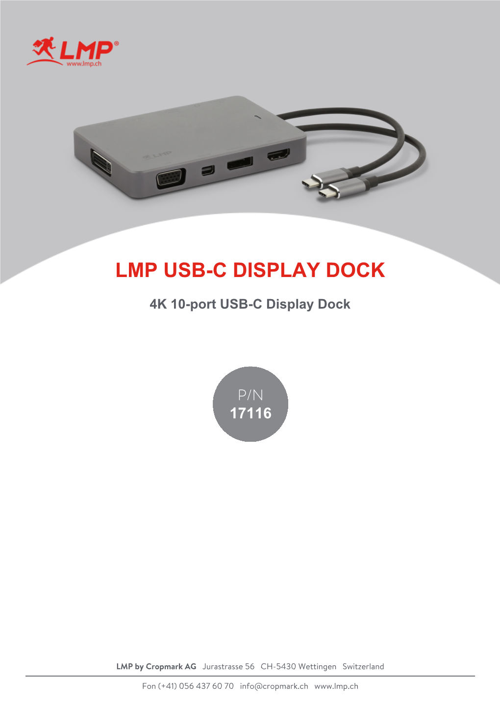 4K 10-Port USB-C Display Dock