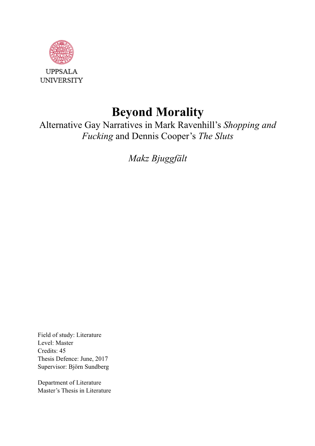 DIVA Versionmaster Thesis Makz Bjuggfält 20170703